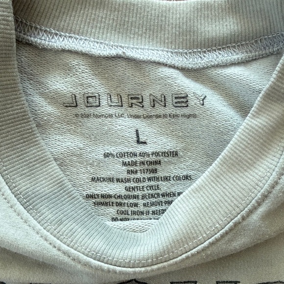 Target Journey Graphic Women's Sweatshirt - Gray Tie Dye - Picture 6 of 8